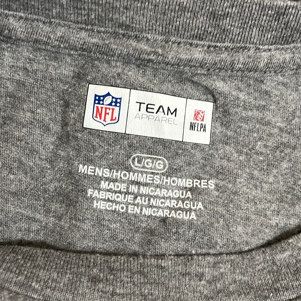 NFL Pittsburgh Steelers Grey T-Shirt - Picture 4 of 5